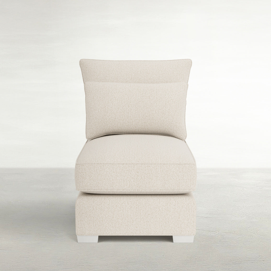 Westley Armless Chair Deep Seat