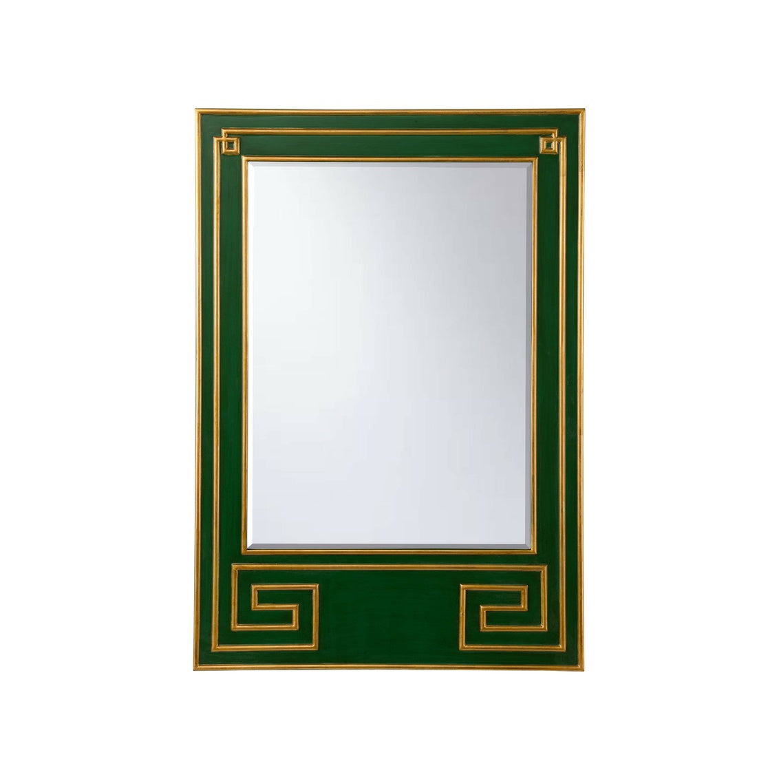 Greek Hall Mirror - Dark Green in 46.5 / Wood - Chelsea House
