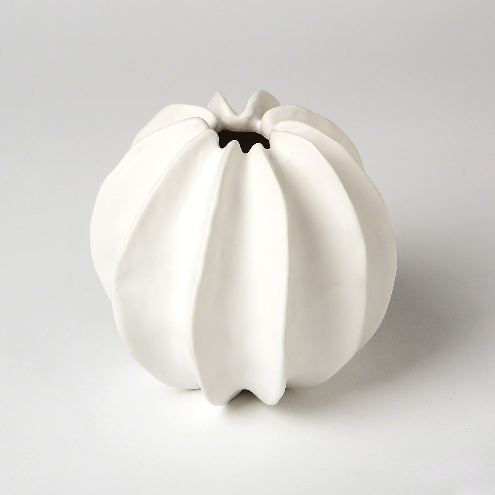 Sea Star Vase-Matte White
