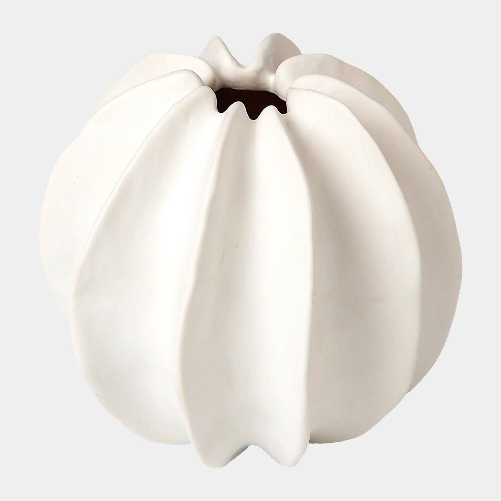 Sea Star Vase-Matte White