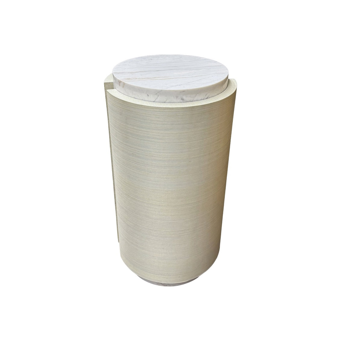 Grasscloth Martini Table