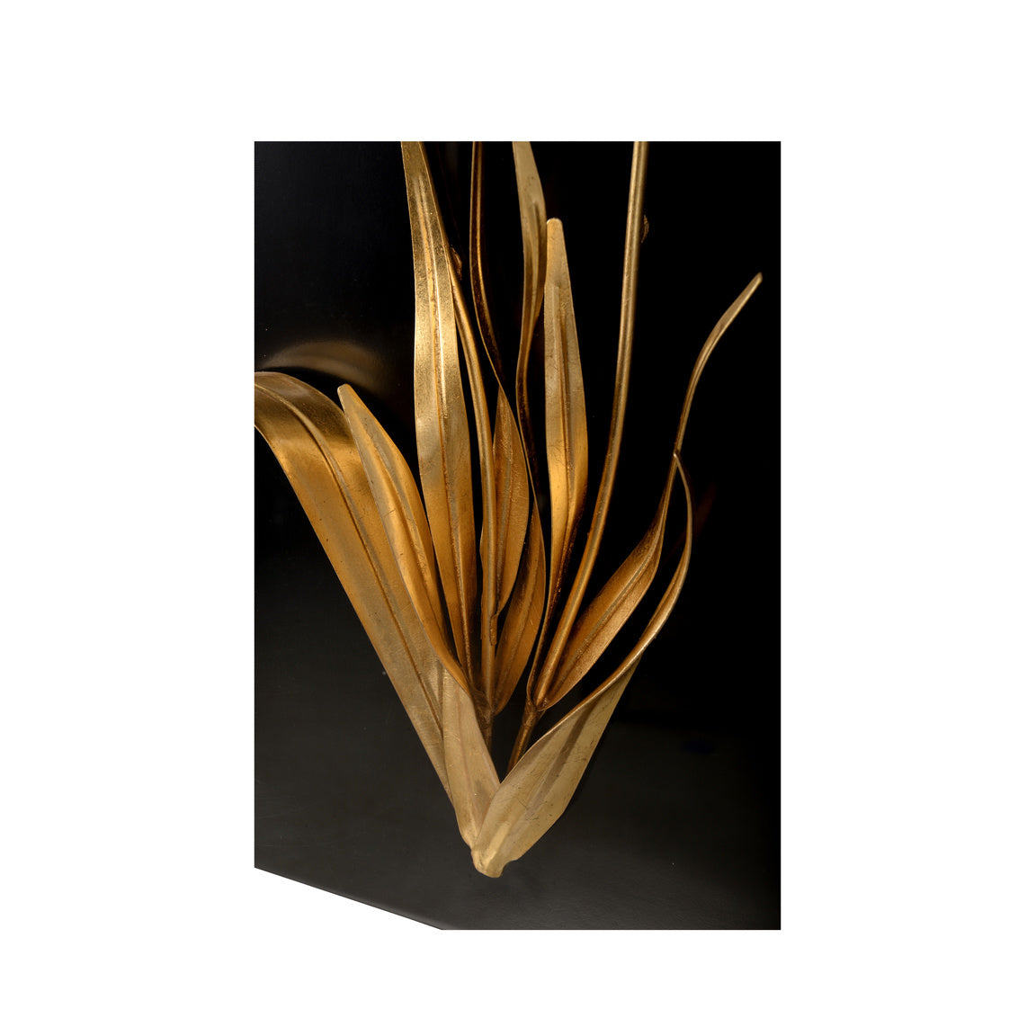 Porcelain Flower Black - C in 20 / Acrylic - Chelsea House