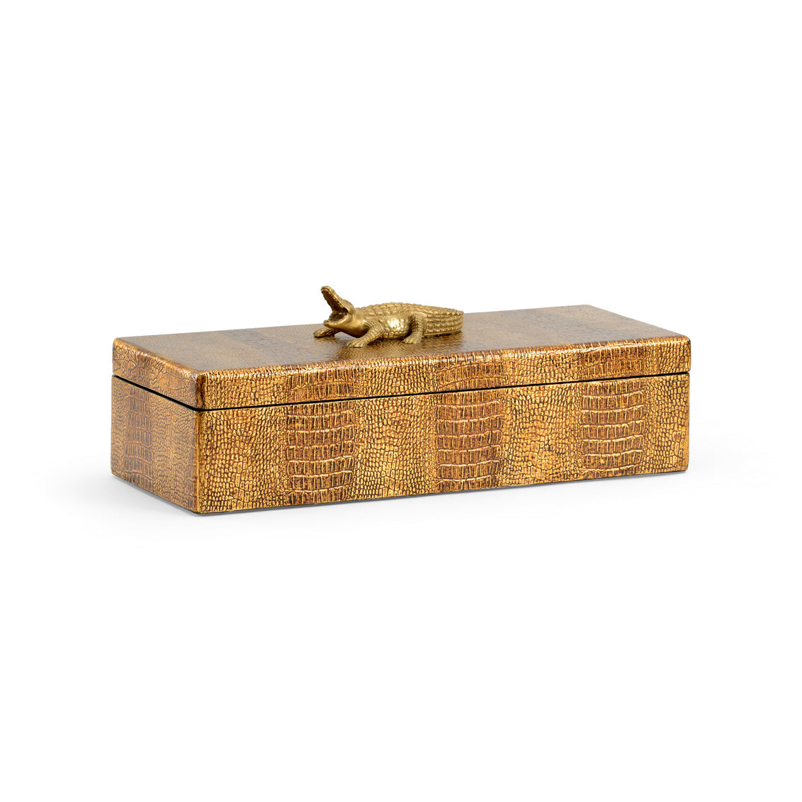 Alligator Box (Sm) in 6.5 / Wood - Chelsea House