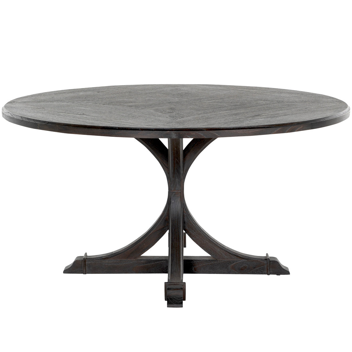 Adams Round Dining Table - Dark