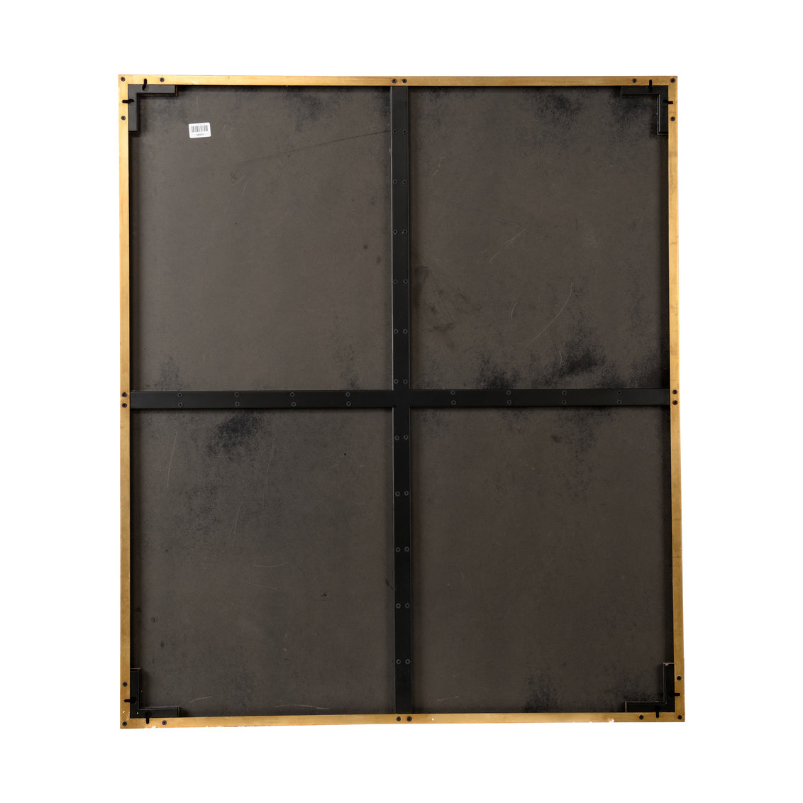 Madison Marbleized Mirror - Brass in 46.5 / Metal - Chelsea House