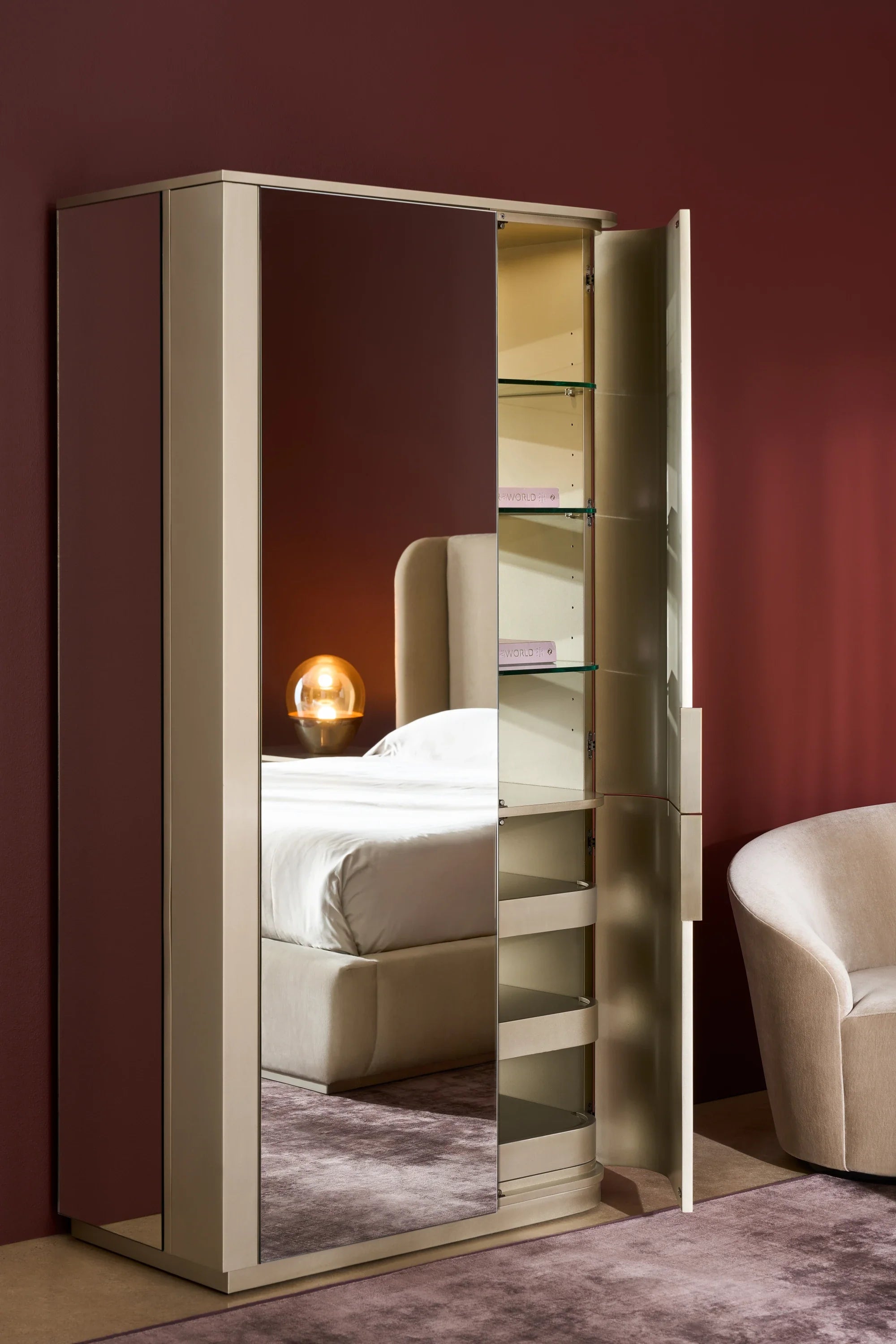 Oblique Armoire – Armoires by Caracole | Sutter & Vale