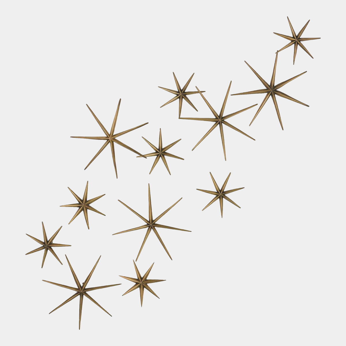 Etoile Wall Decor-Brass