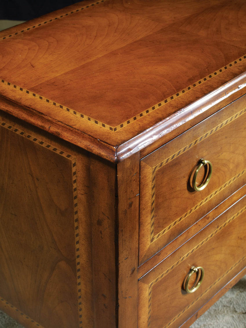 Two Drawer Fruitwood Commode – Chests by Modern History | Sutter & Vale