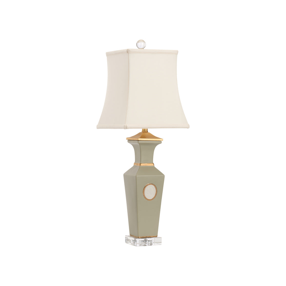 Intaglio Lamp - Green