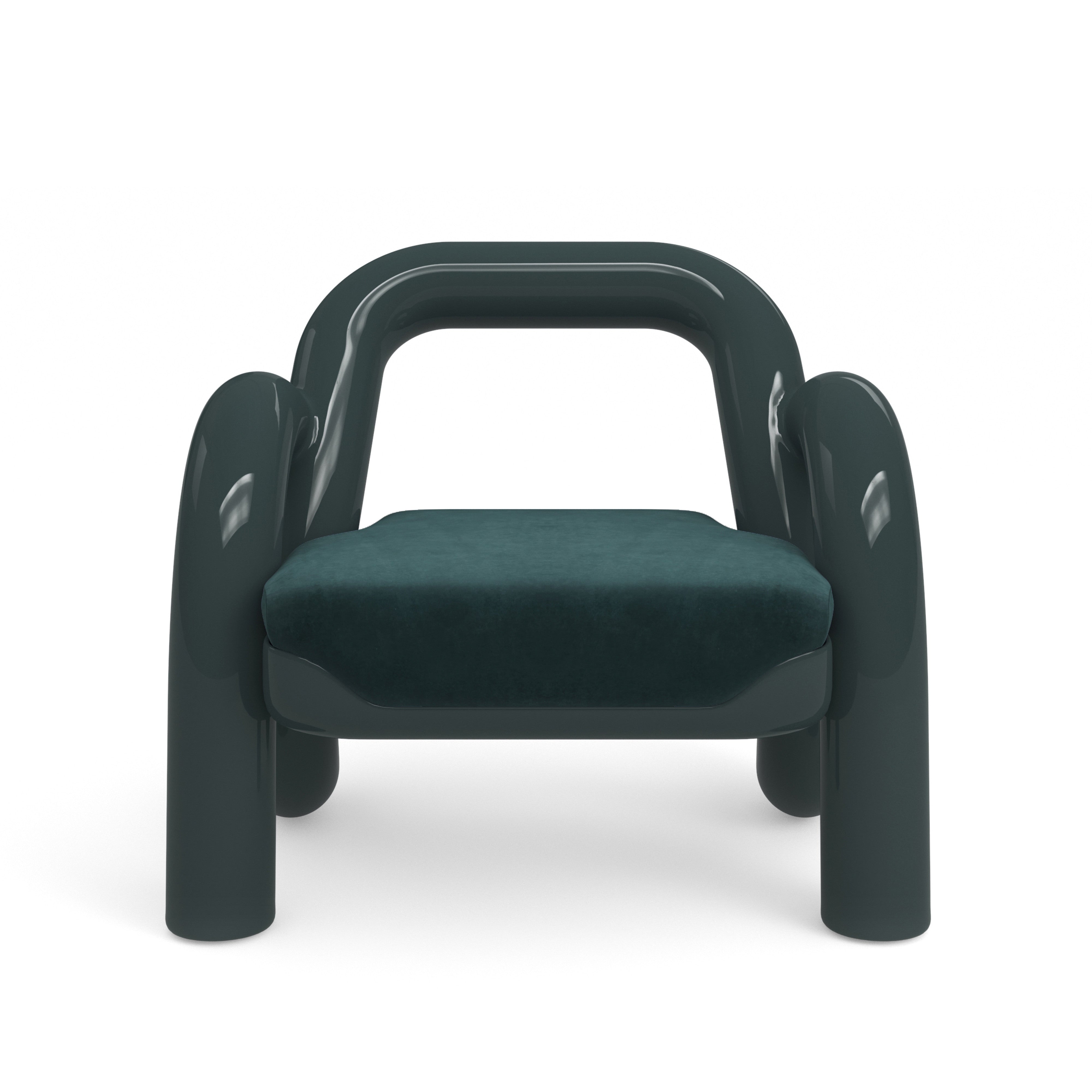 Gelee Accent Chair-Apatite – Accent Chairs by Caracole | Sutter & Vale