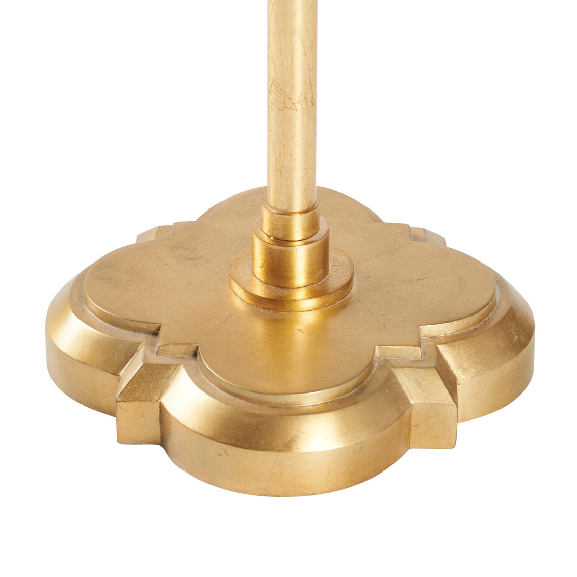 Quatrefoil Floor Lamp - Gold Leaf in Gold Leaf / Metal - Chelsea House