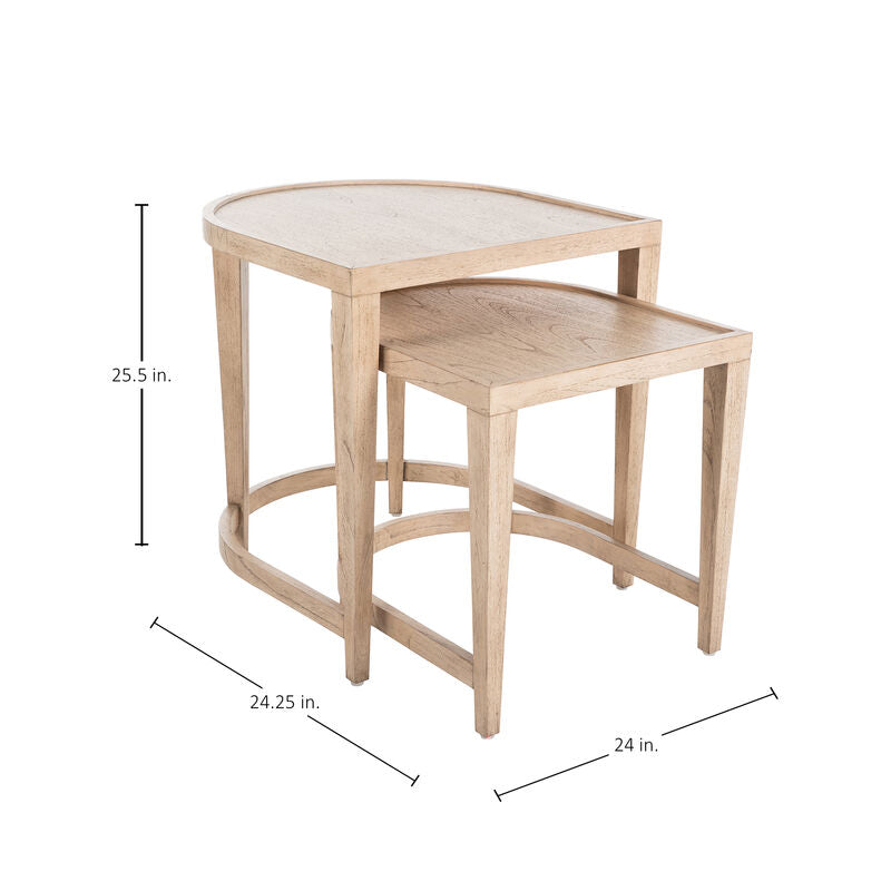 Dustin Nesting Tables - Natural