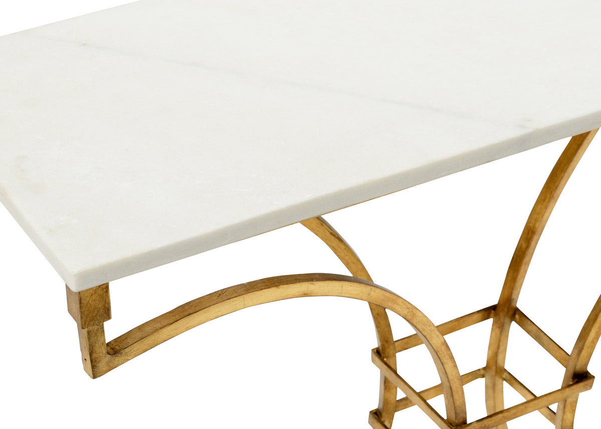 Kara Console Table - Gold