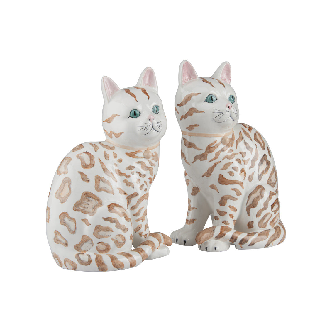 Coco Cat Statues - Pair