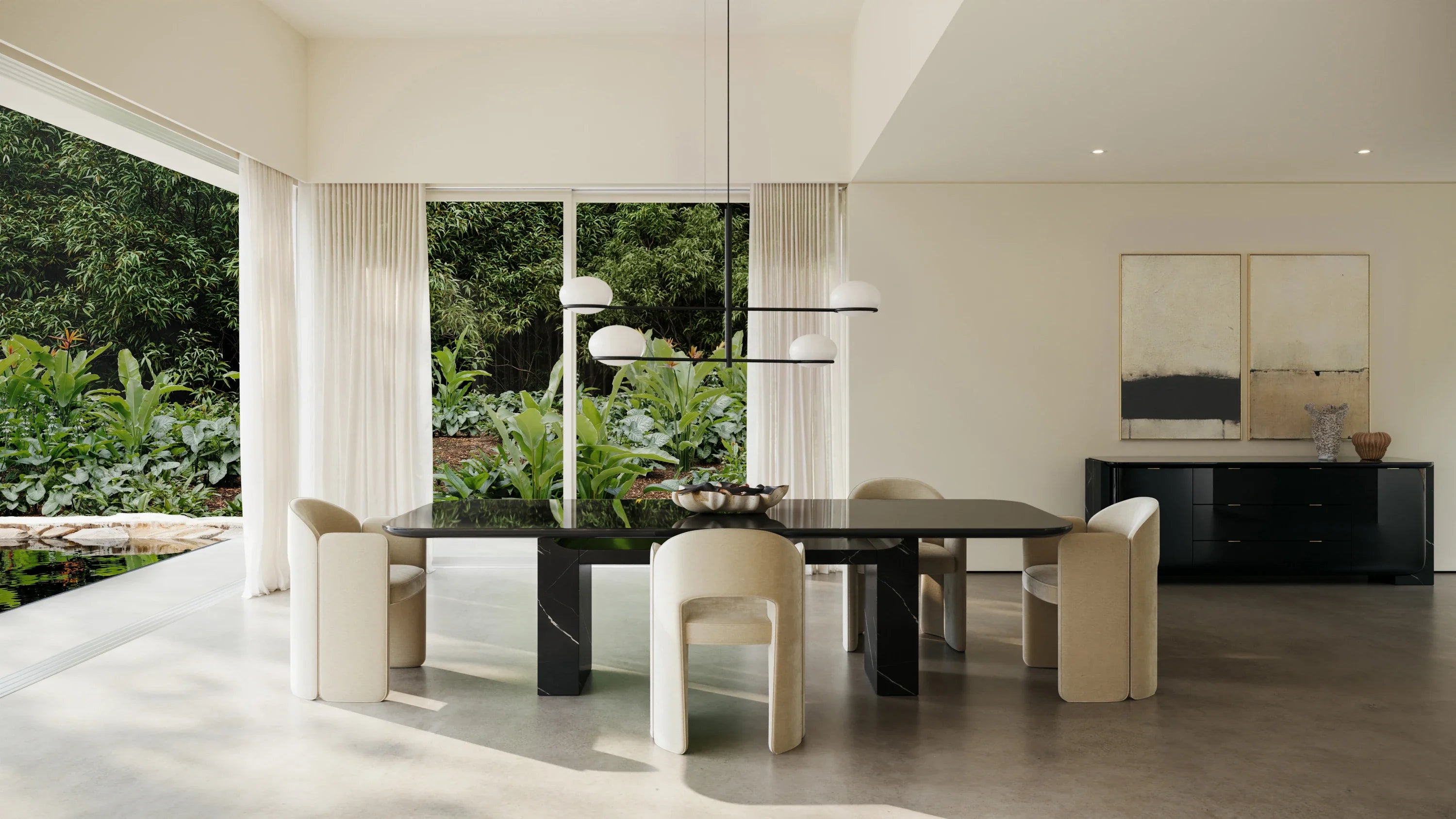 Overlap Sideboard Dark – Sideboards & Buffets by Caracole | Sutter & Vale
