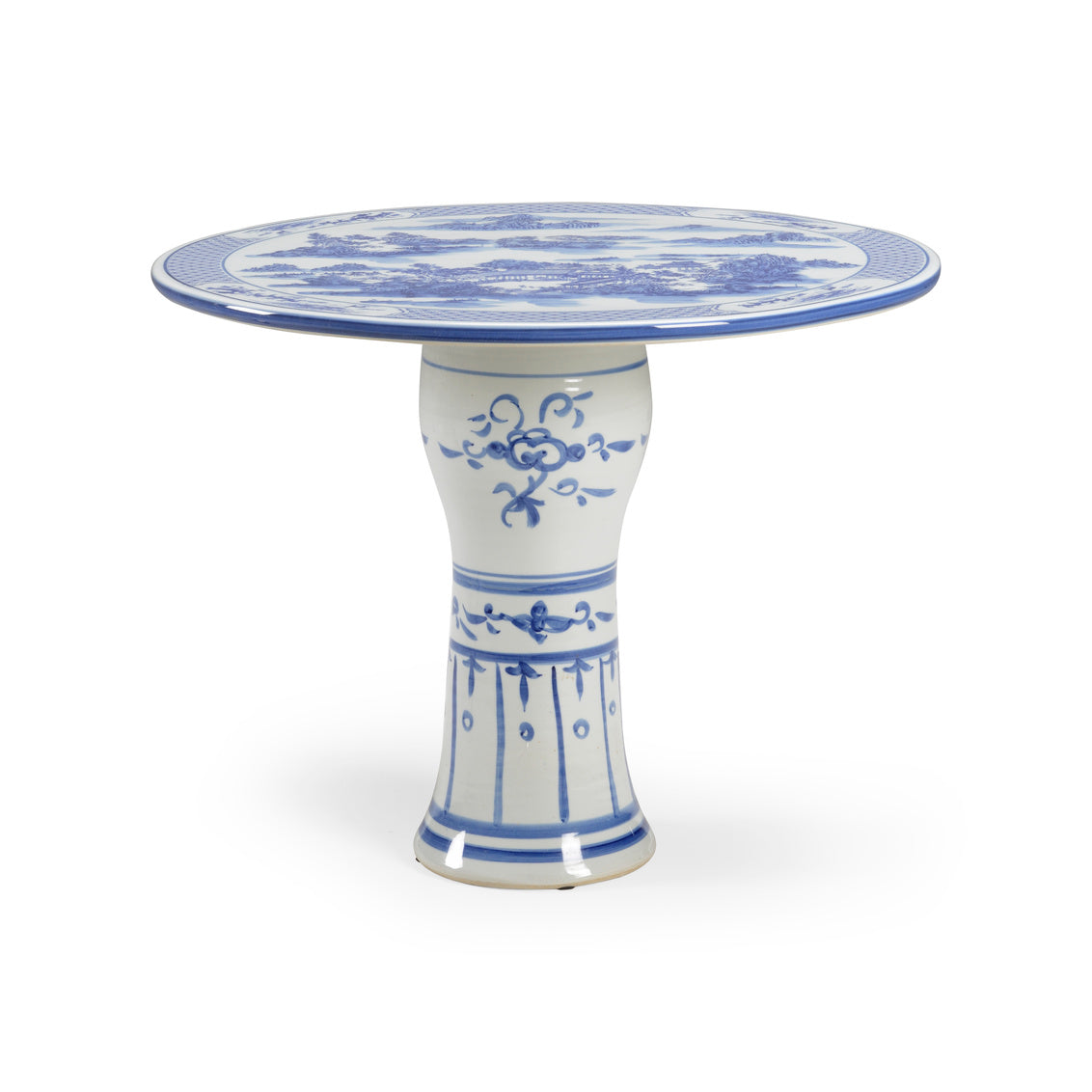 Canton Center Table in 27.5 / Ceramic/Porcelain - Chelsea House