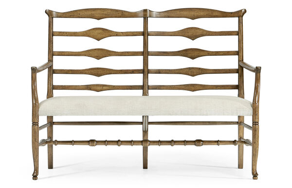 Casual Ladderback Bench