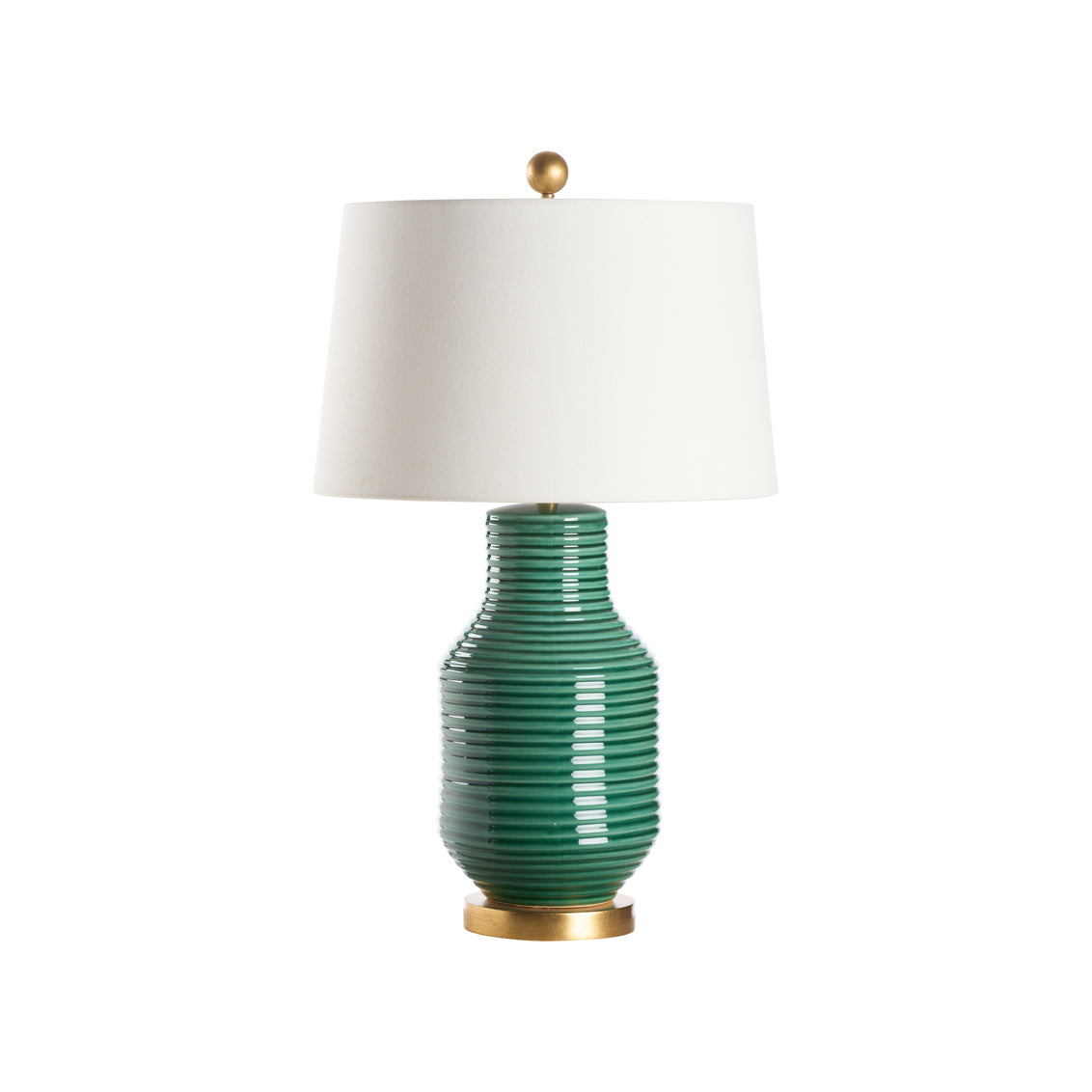 Lydia Lamp - Emerald Green
