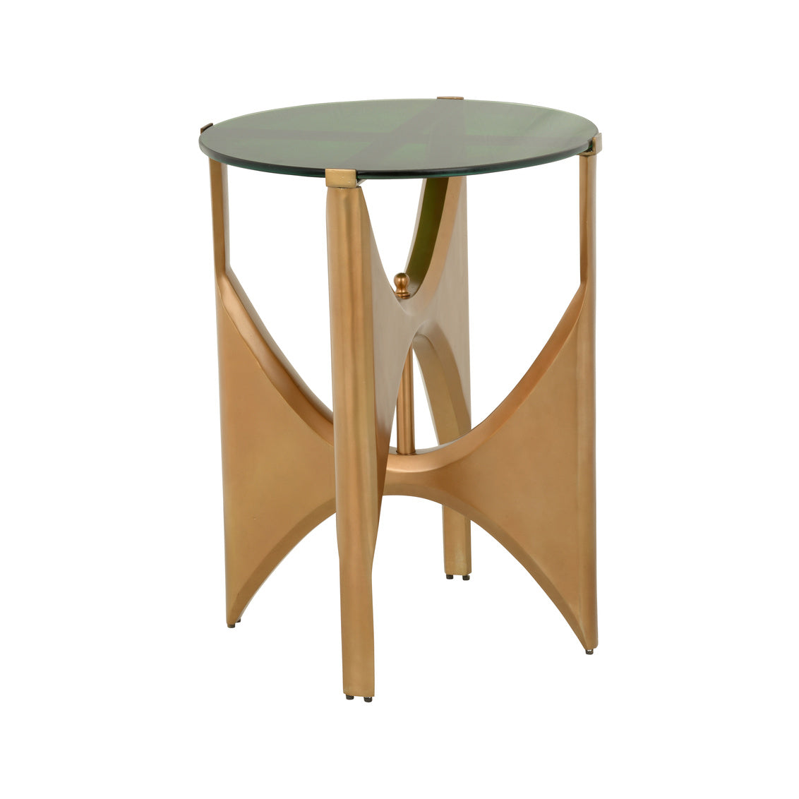 Ely Side Table in 28 / Glass - Chelsea House