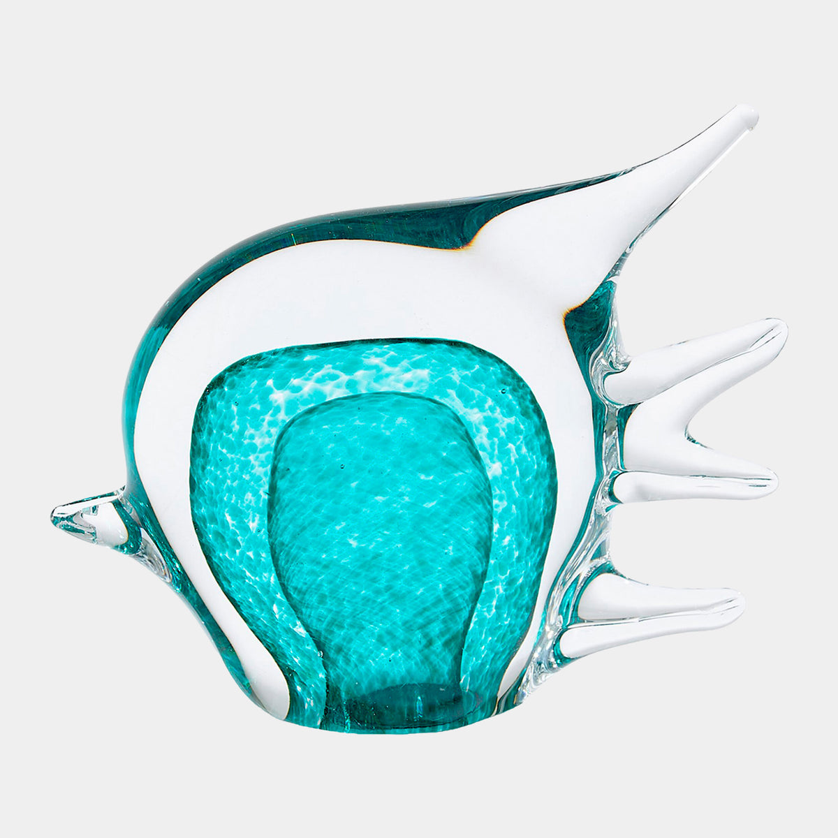 Coralfish Glass Sculpture-Green