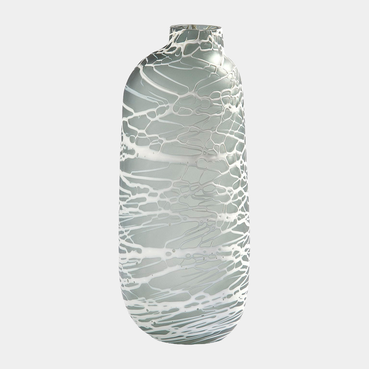 Palmata Vase-Gray