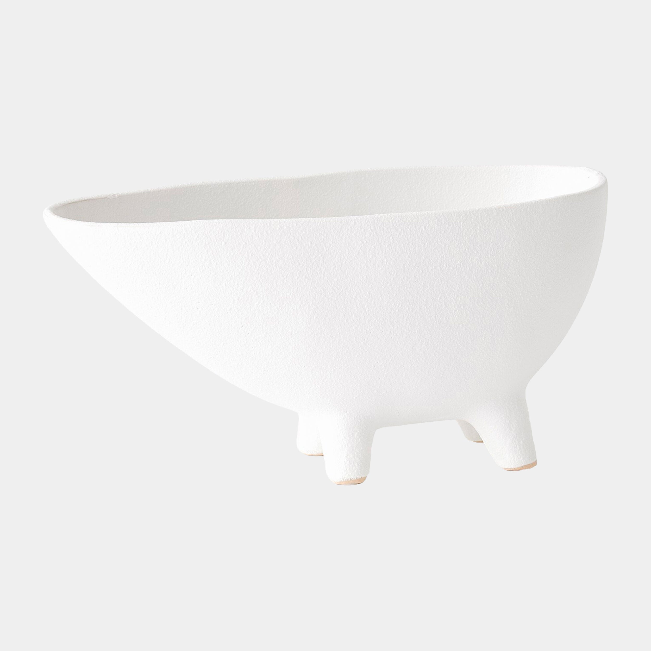 Bellamy Footed Bowl-White