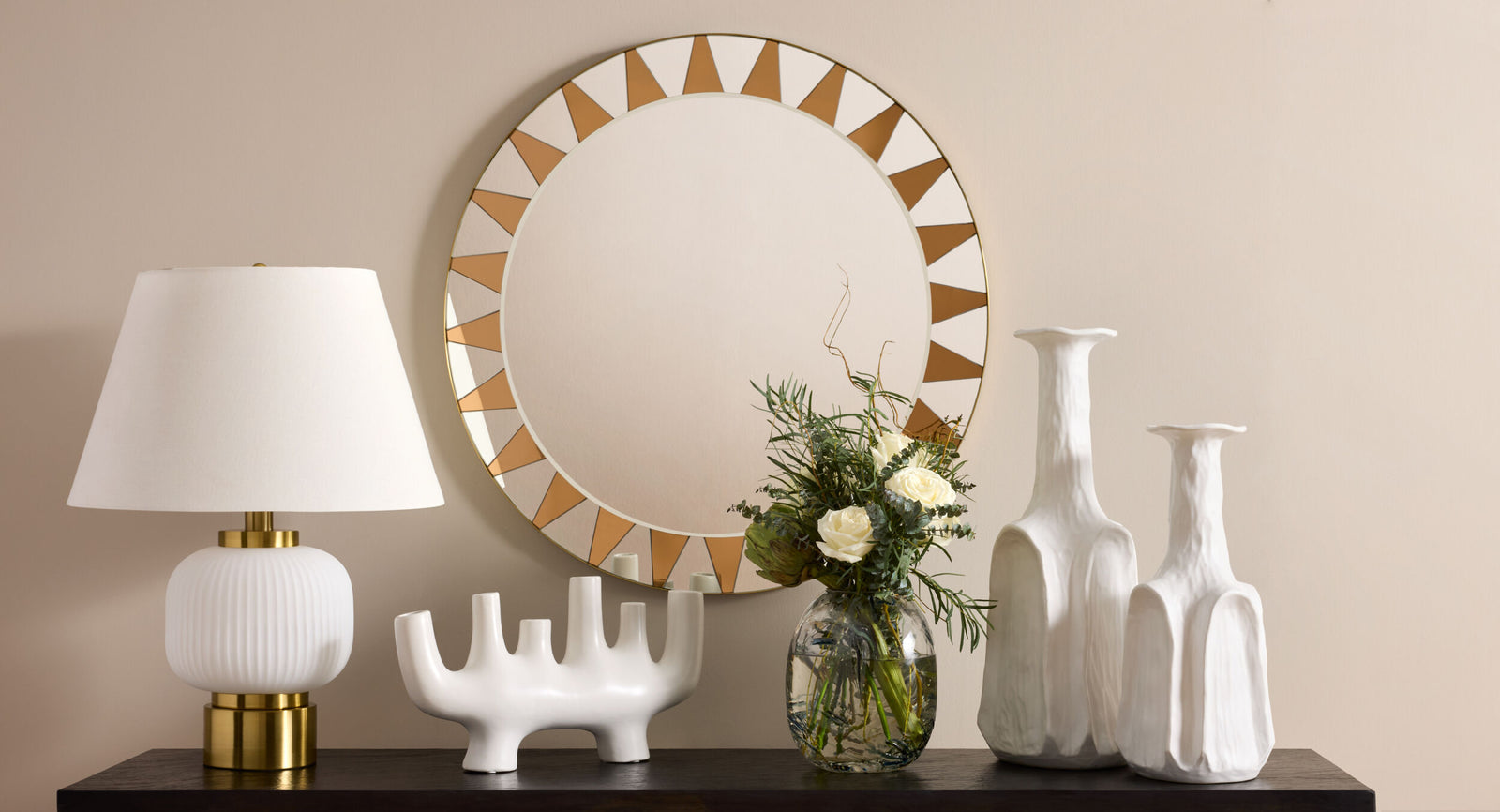 Sun Mirror-Brass