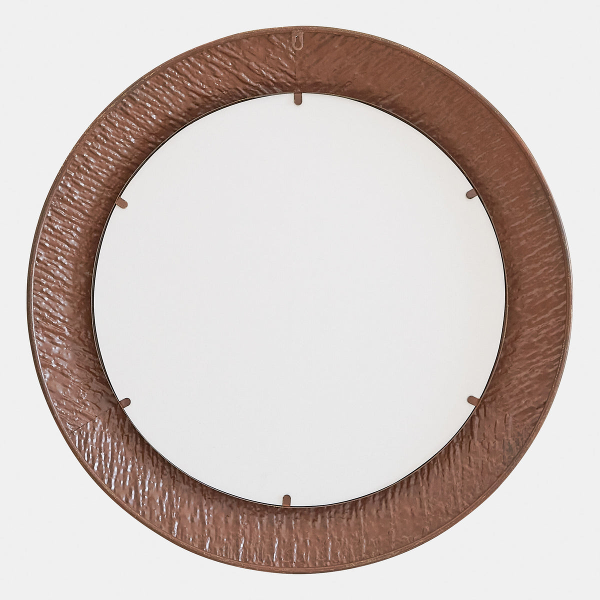 Cliffside Round Mirror-Antique Copper