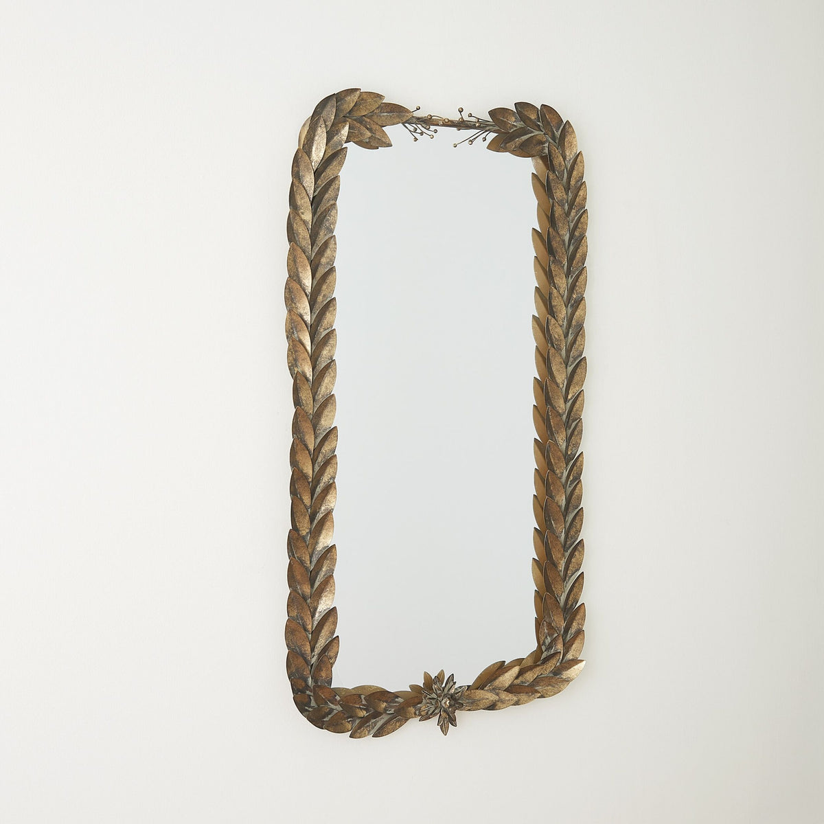 Greek Laurel Rectangle Mirror