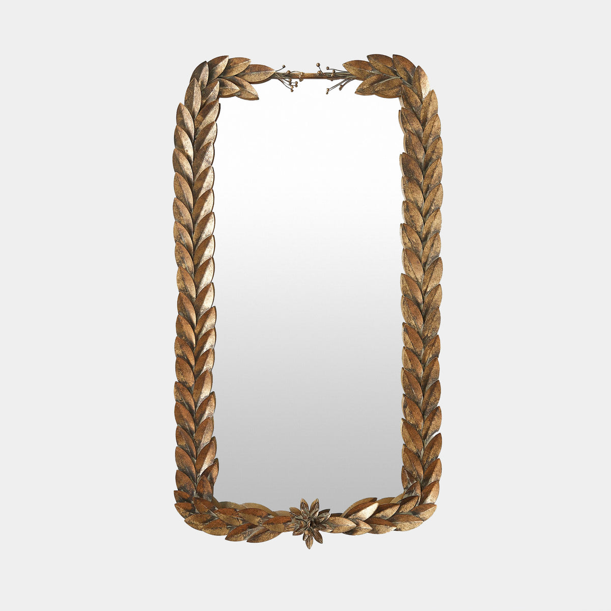 Greek Laurel Rectangle Mirror