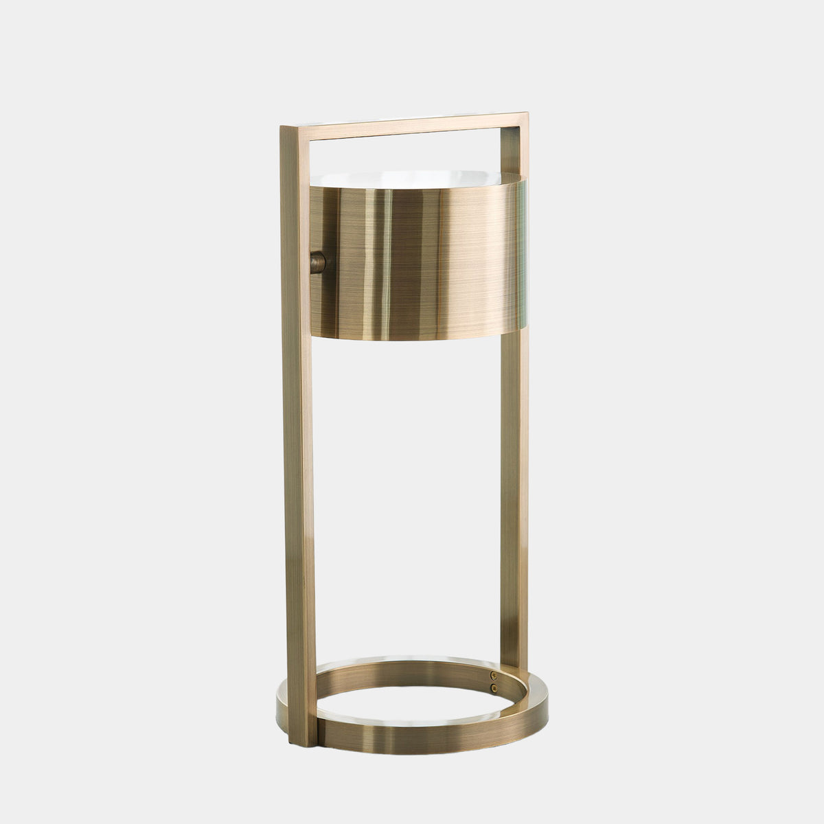 Key Light Metal Table Lamp-Antique Brass