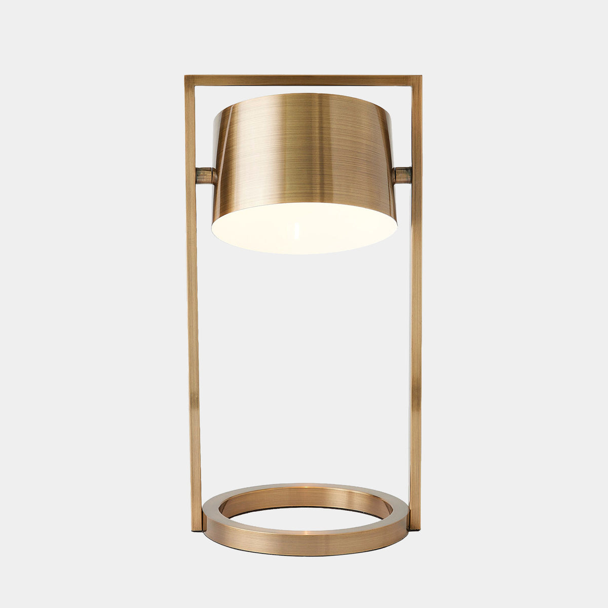 Key Light Metal Table Lamp-Antique Brass