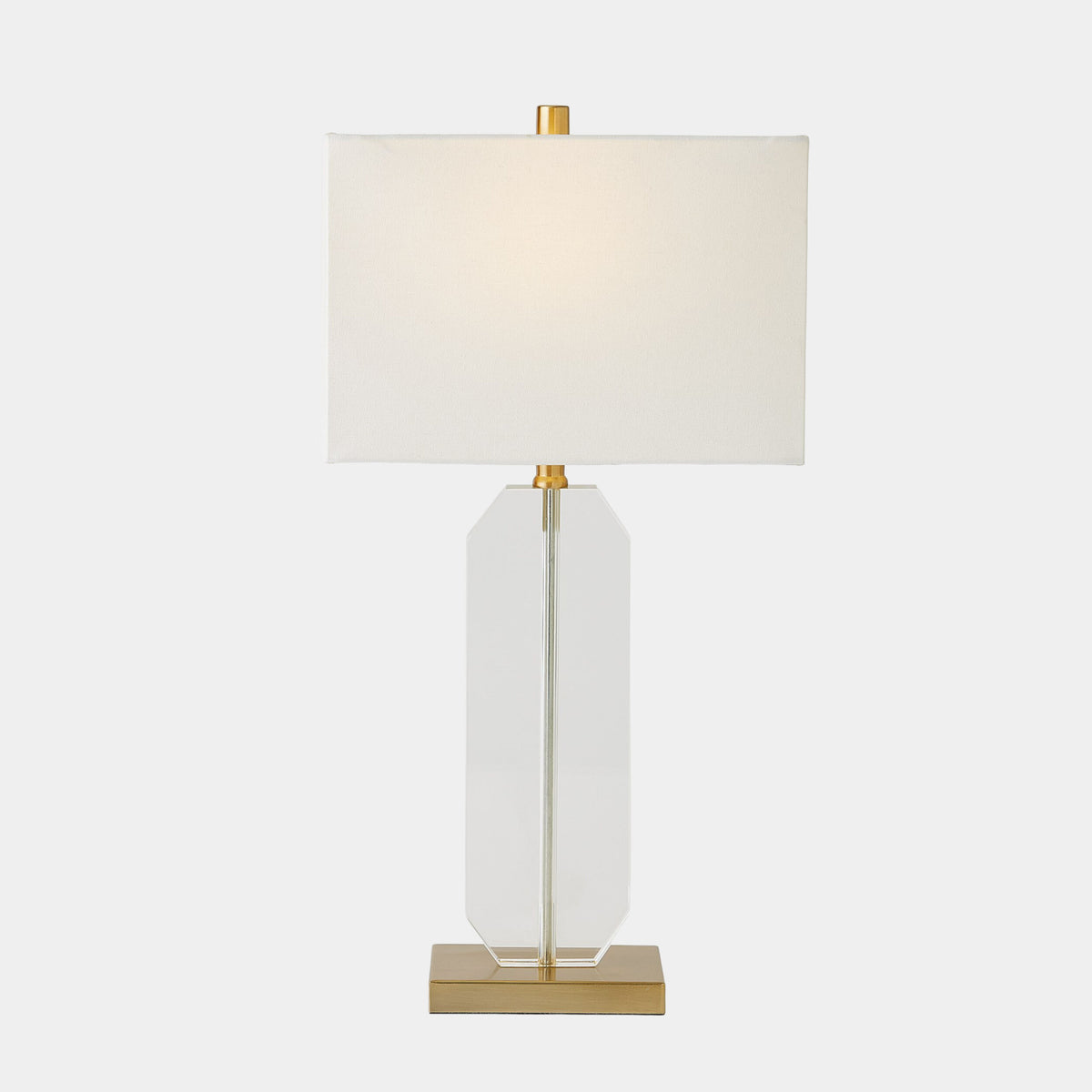 Emma Crystal Table Lamp-Gold
