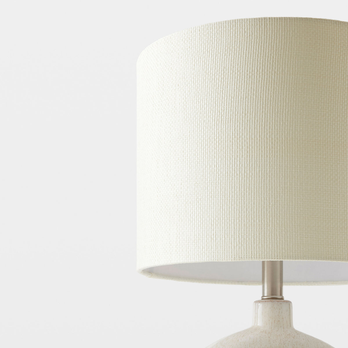 Open Ring Lamp-White