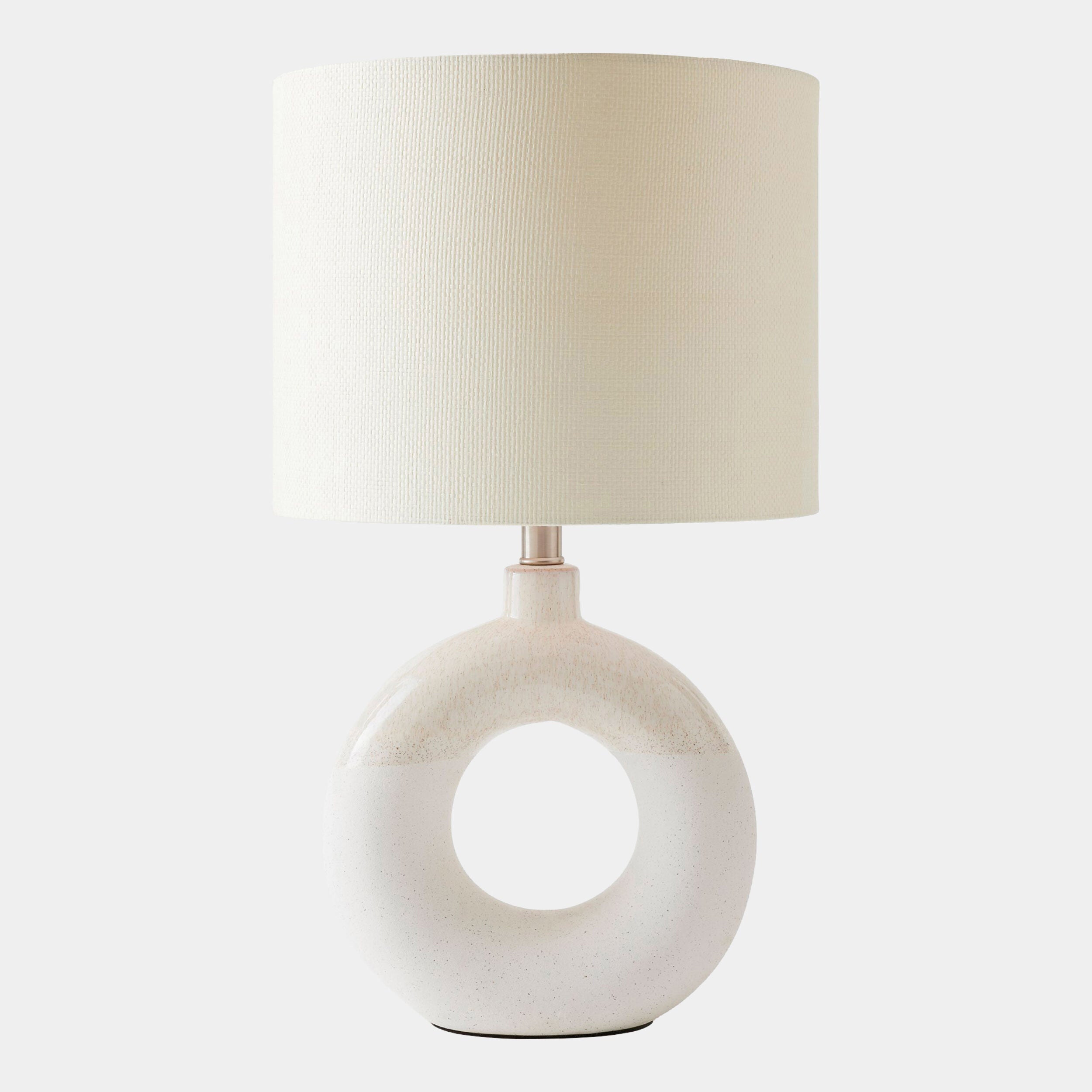 Open Ring Lamp-White