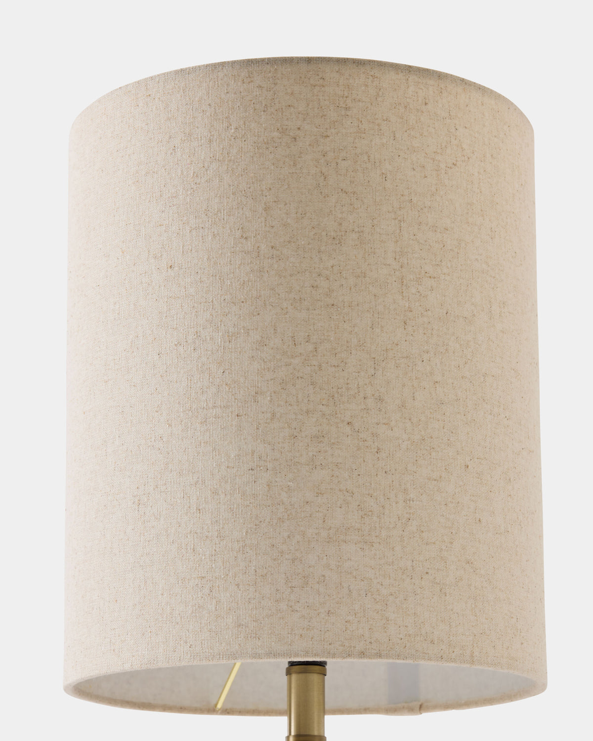 Armen Striped Ceramic Table Lamp-White Stripes