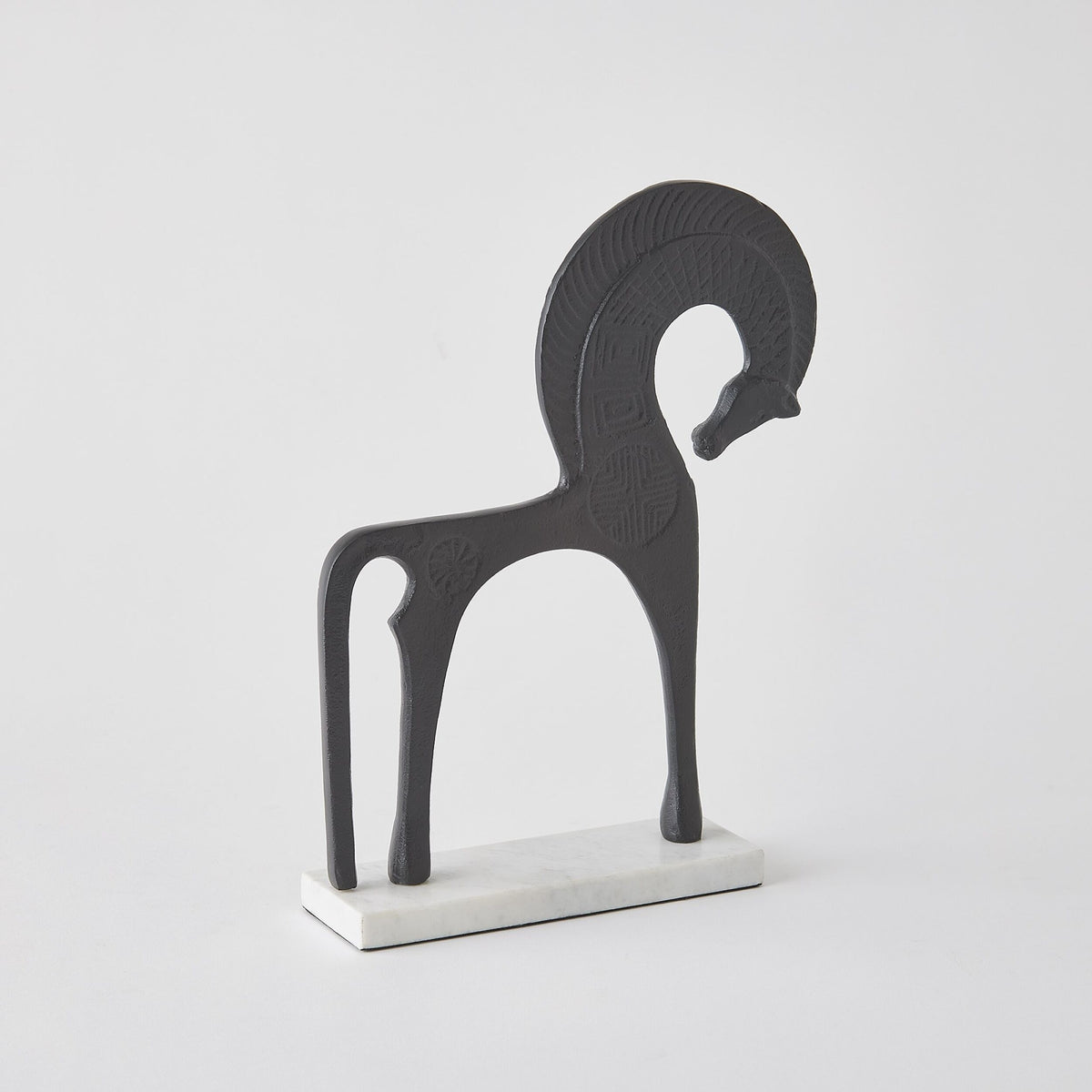 Deco Horse-Black