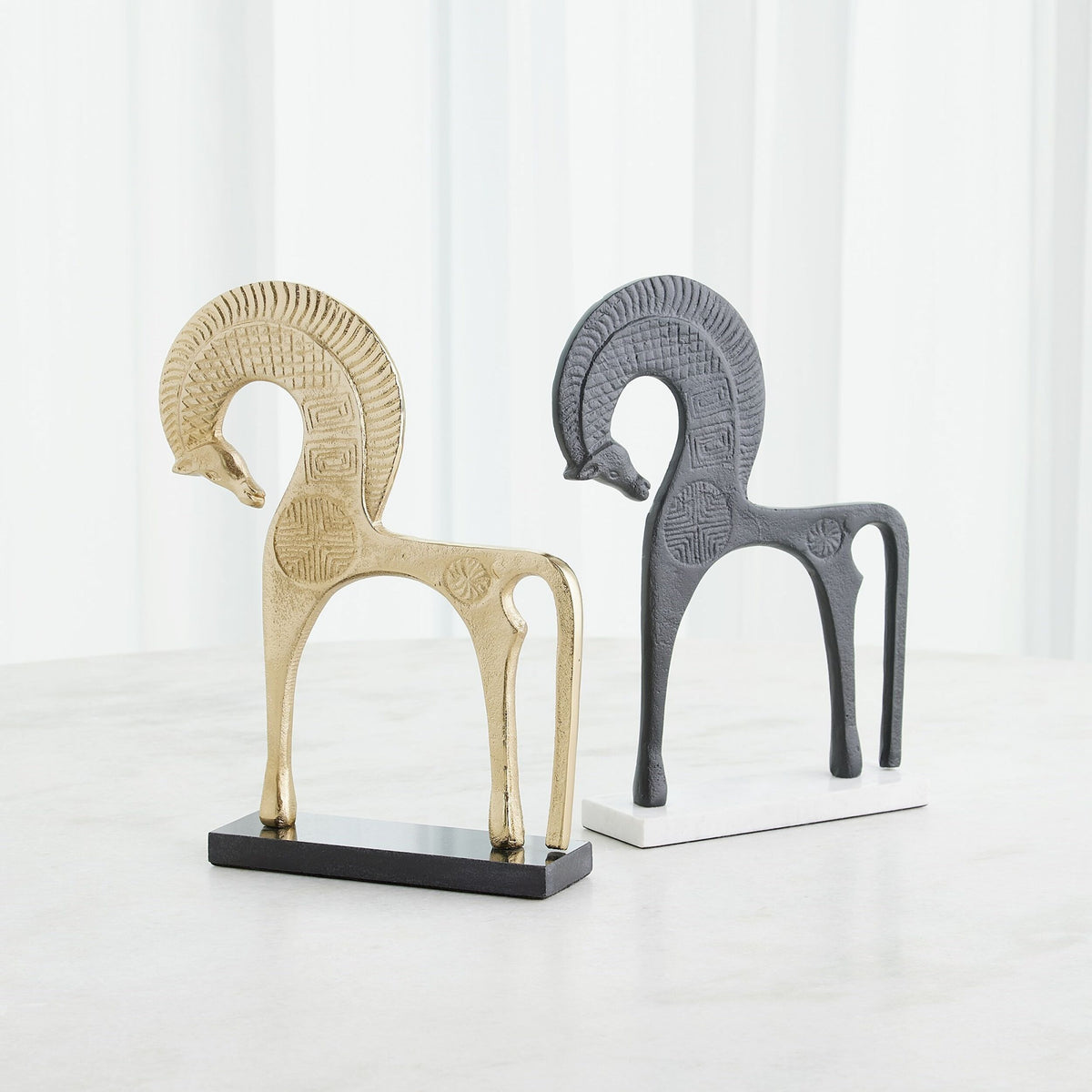 Deco Horse-Gold