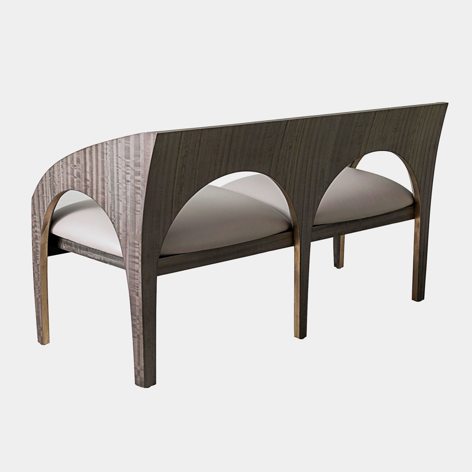 Arches Dining Bench-Muslin