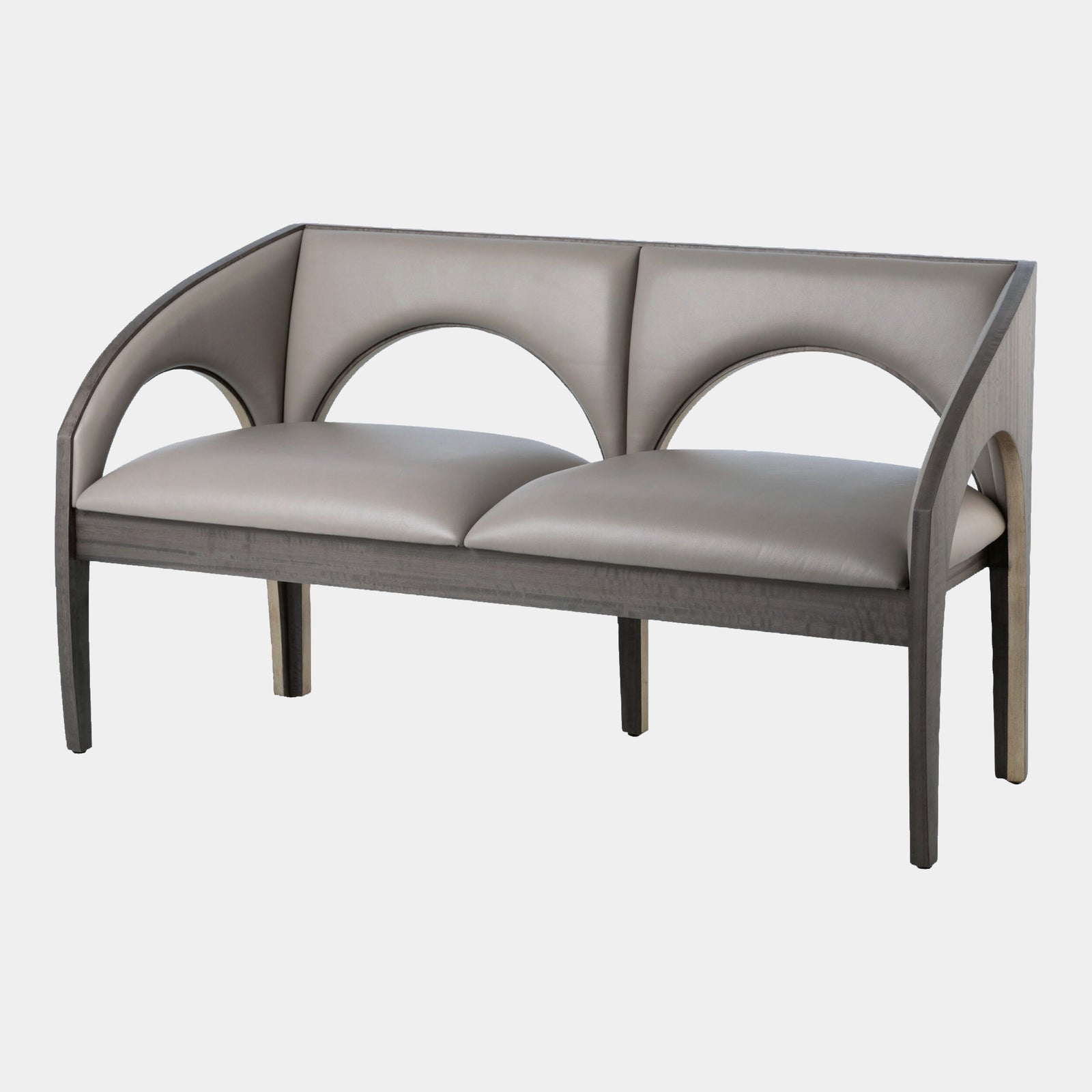 Arches Dining Bench-Muslin