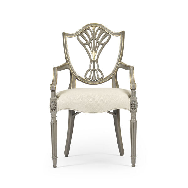 Buckingham Shield Back Arm Chair