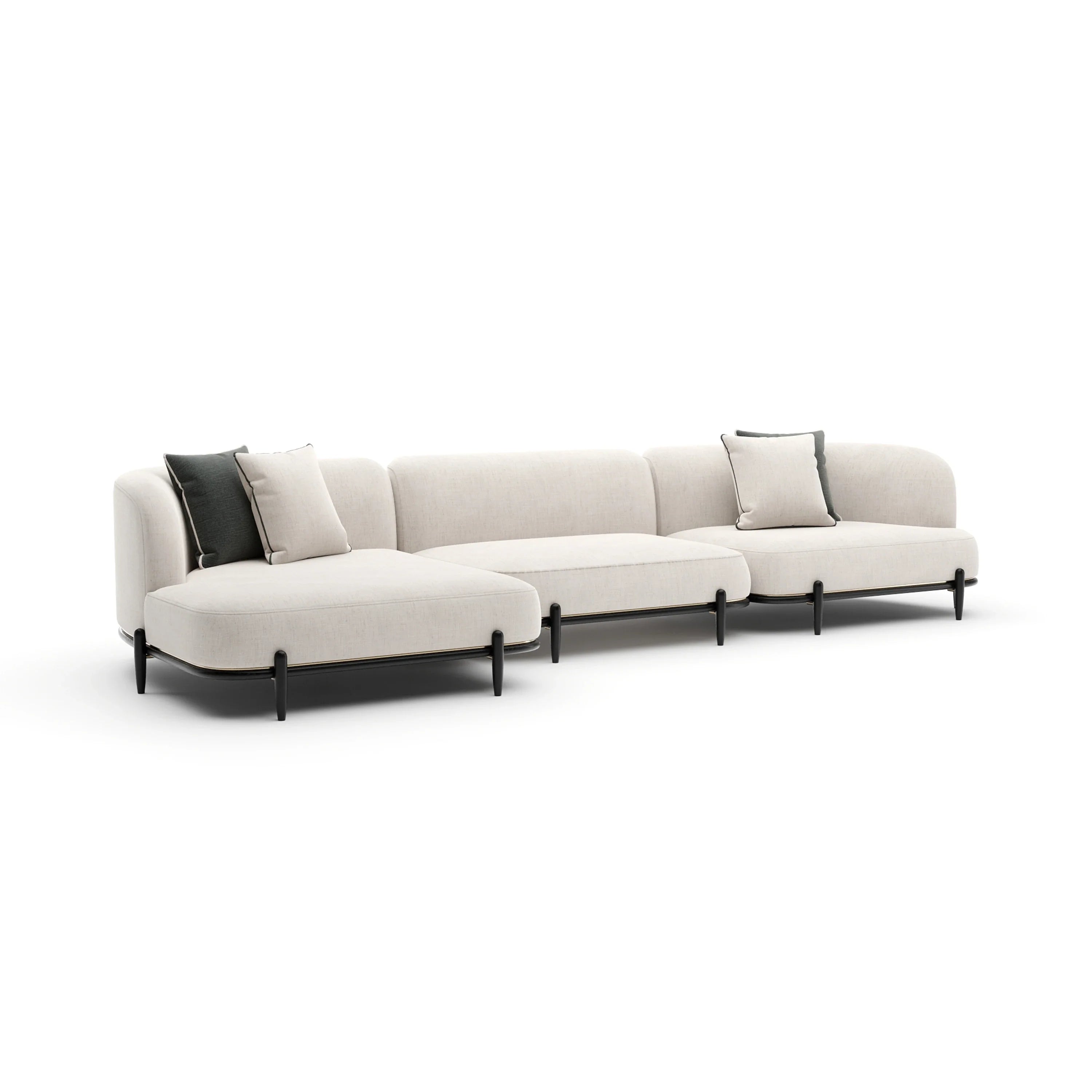 Madera Large Rt Chaise Sectional – Sectionals by Caracole | Sutter & Vale