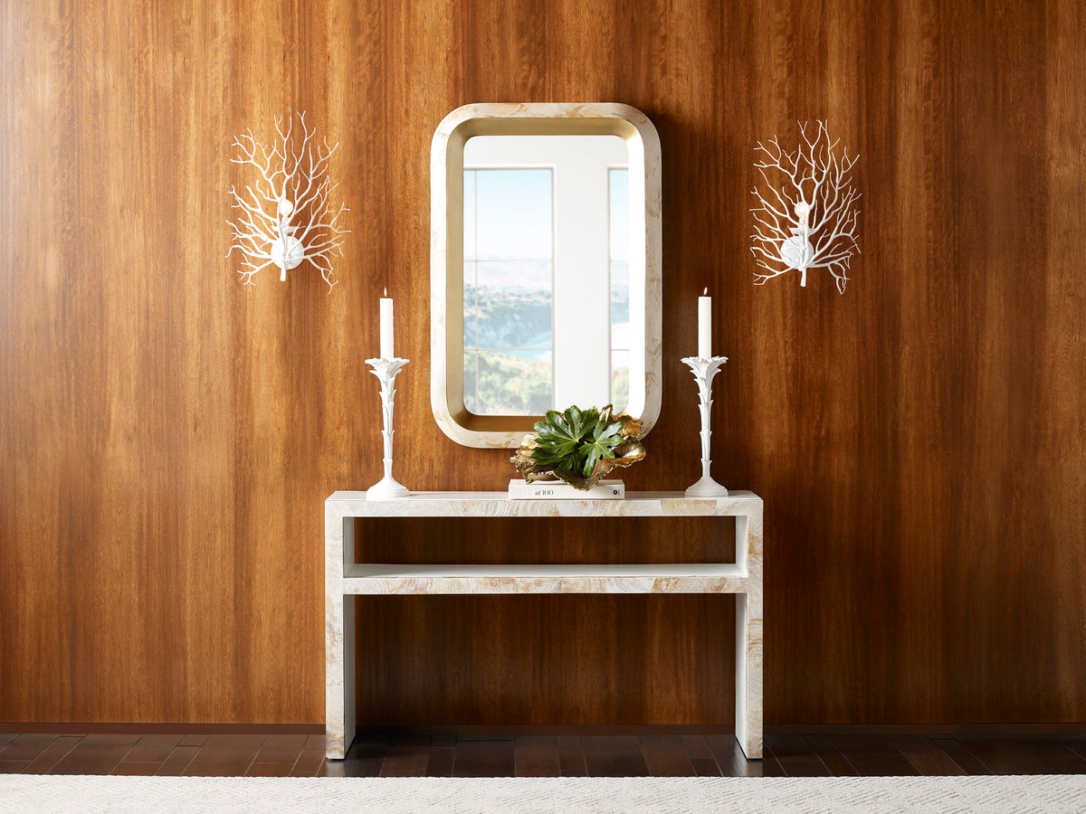 Gold Shellebrations Mirror