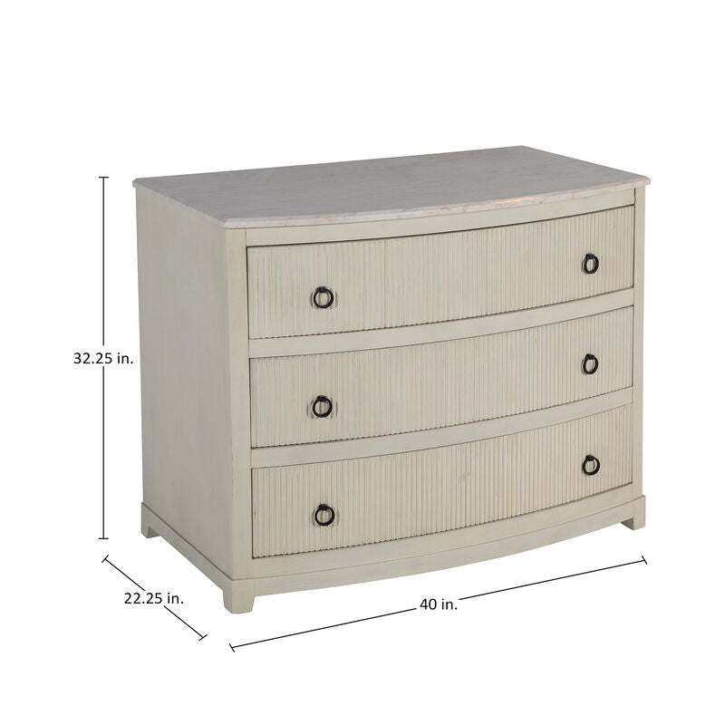 Rosalyn Chest - Antique Ivory