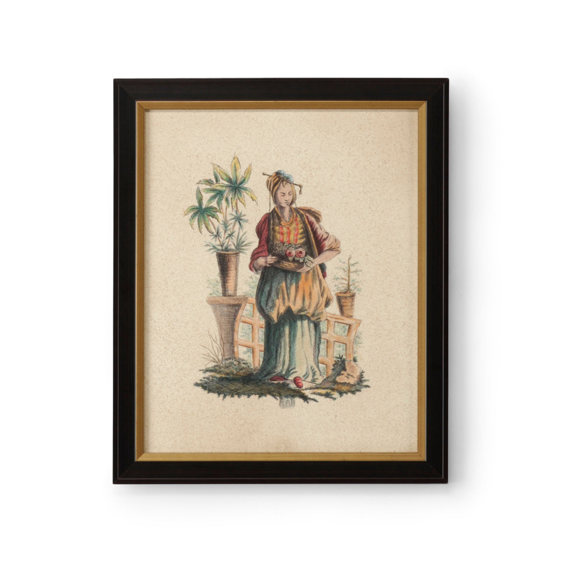 Pillement Painting II in 23.5 / Wood - Chelsea House