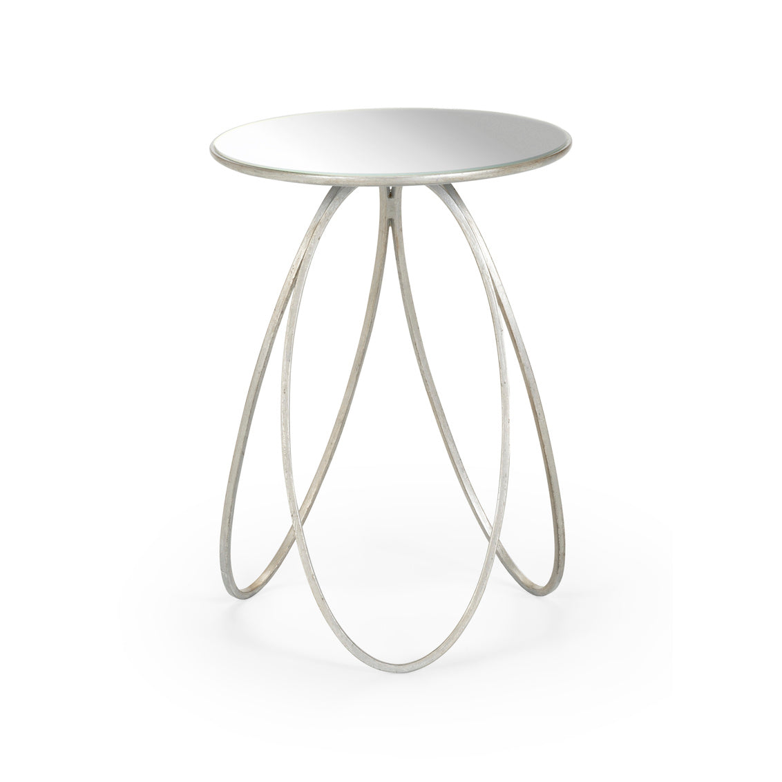 Tri-Leg Table - Silver in 22.5 / Metal - Chelsea House