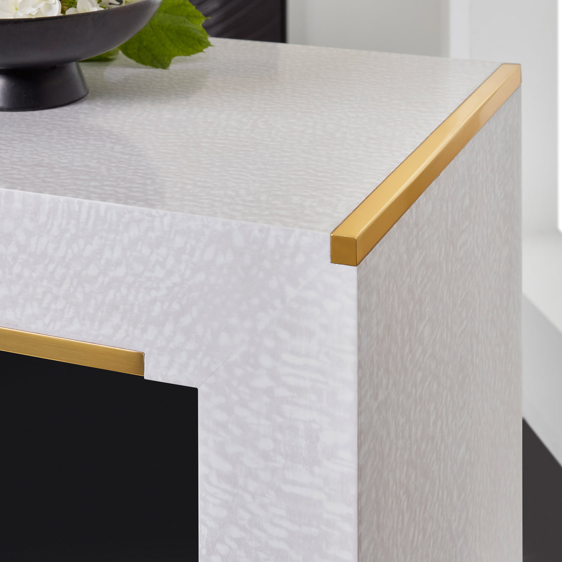 Modern History Large Mirage Console-White Lacewood MH1188F02