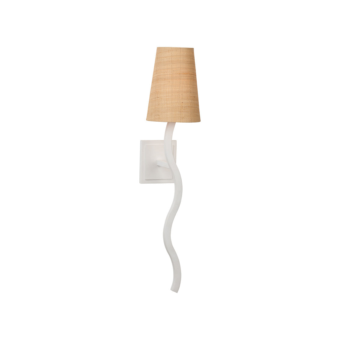 Sway Sconce-White (Left)