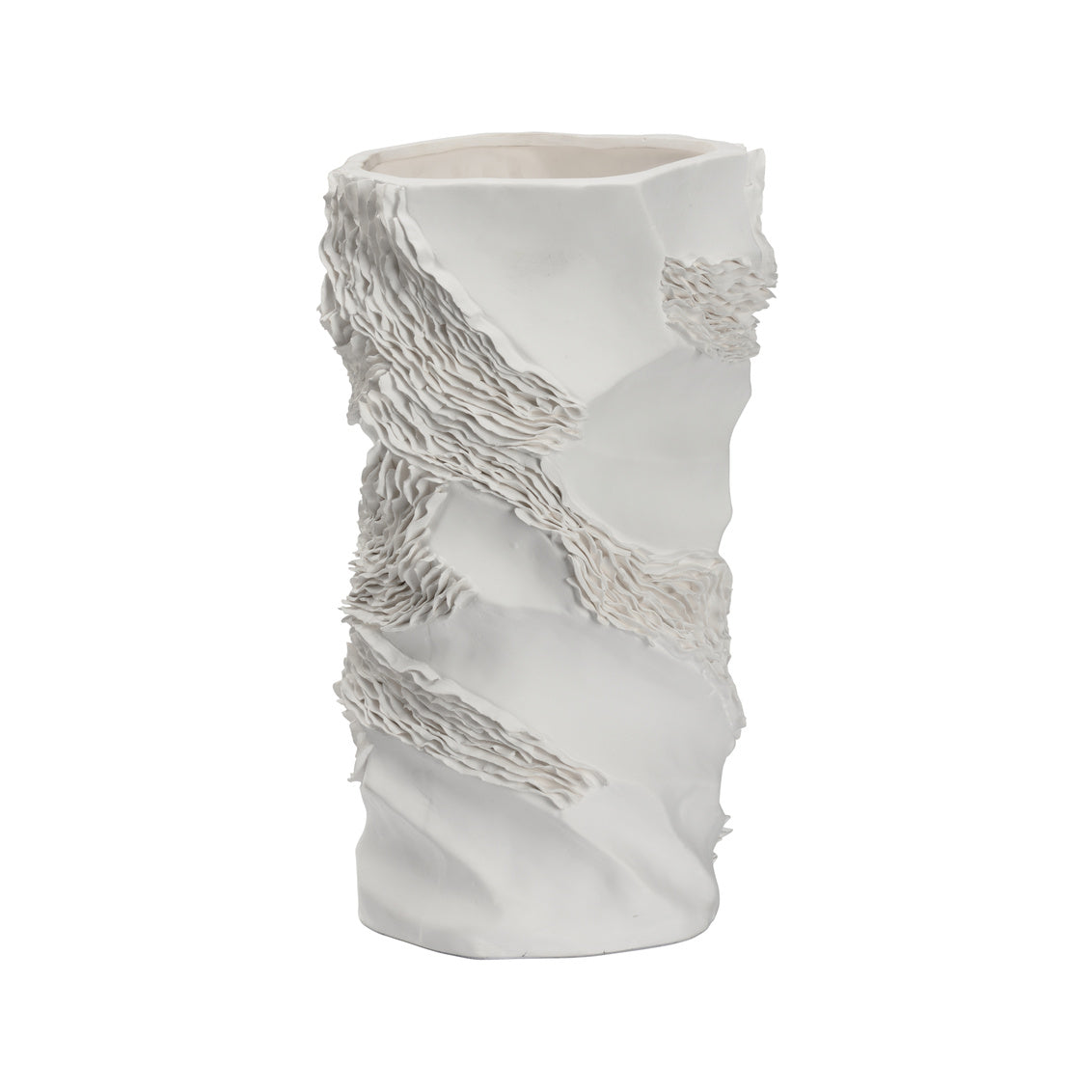 Ripple Ceramic Vase