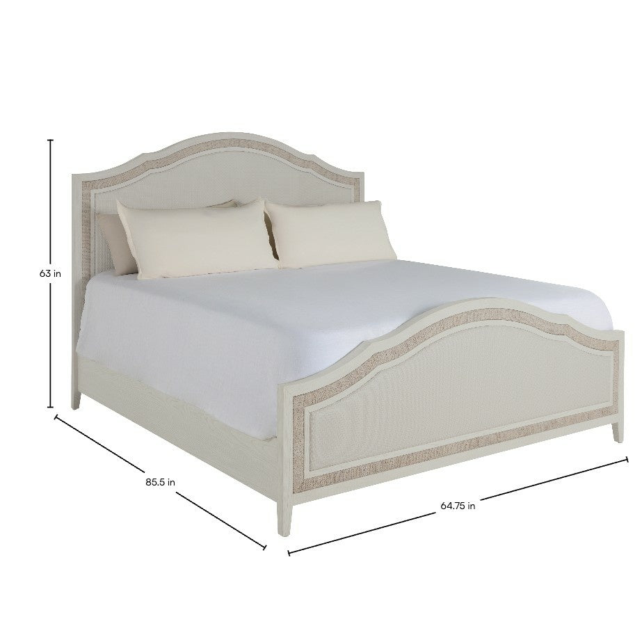 Grand Bermuda Classic Queen Bed - Whitewash